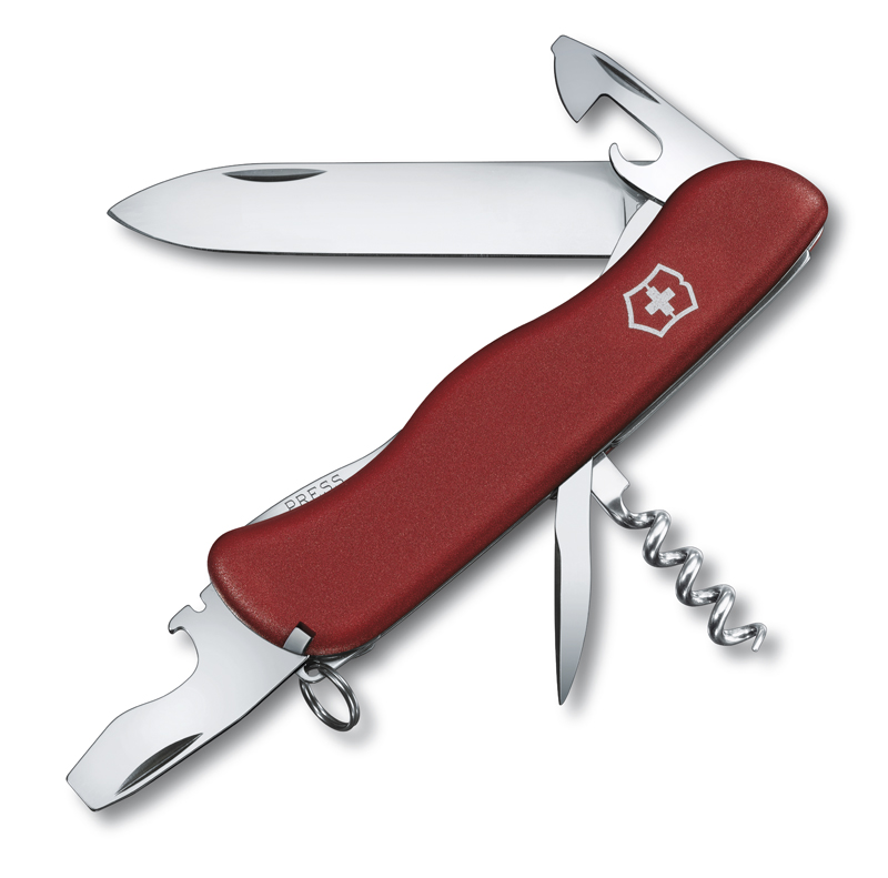 картинка 0.8353 Нож перочинный Victorinox NOMAD BLACK 111 мм, 11 функций красный магазин подарков "Хапанцы" являющийся официальным дистрибьютором в России картинка 0.8353 Нож перочинный Victorinox NOMAD BLACK 111 мм, 11 функций красный от магазина подарков "Хапанцы"